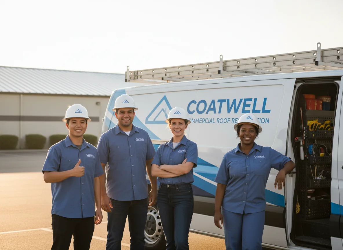 Commercial roof coating company in Landisville, NJ